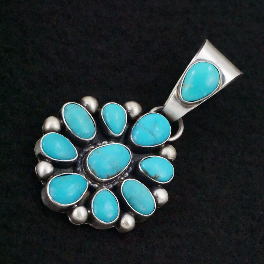 Kathleen Livingston Turquoise & Sterling Silver Pendant