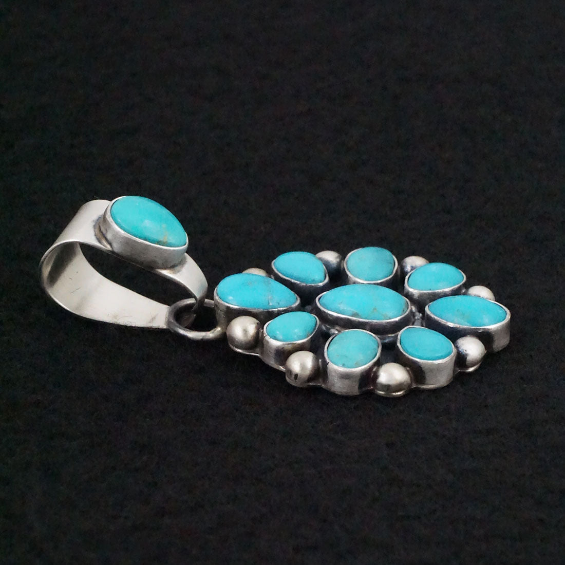 Kathleen Livingston Turquoise & Sterling Silver Pendant