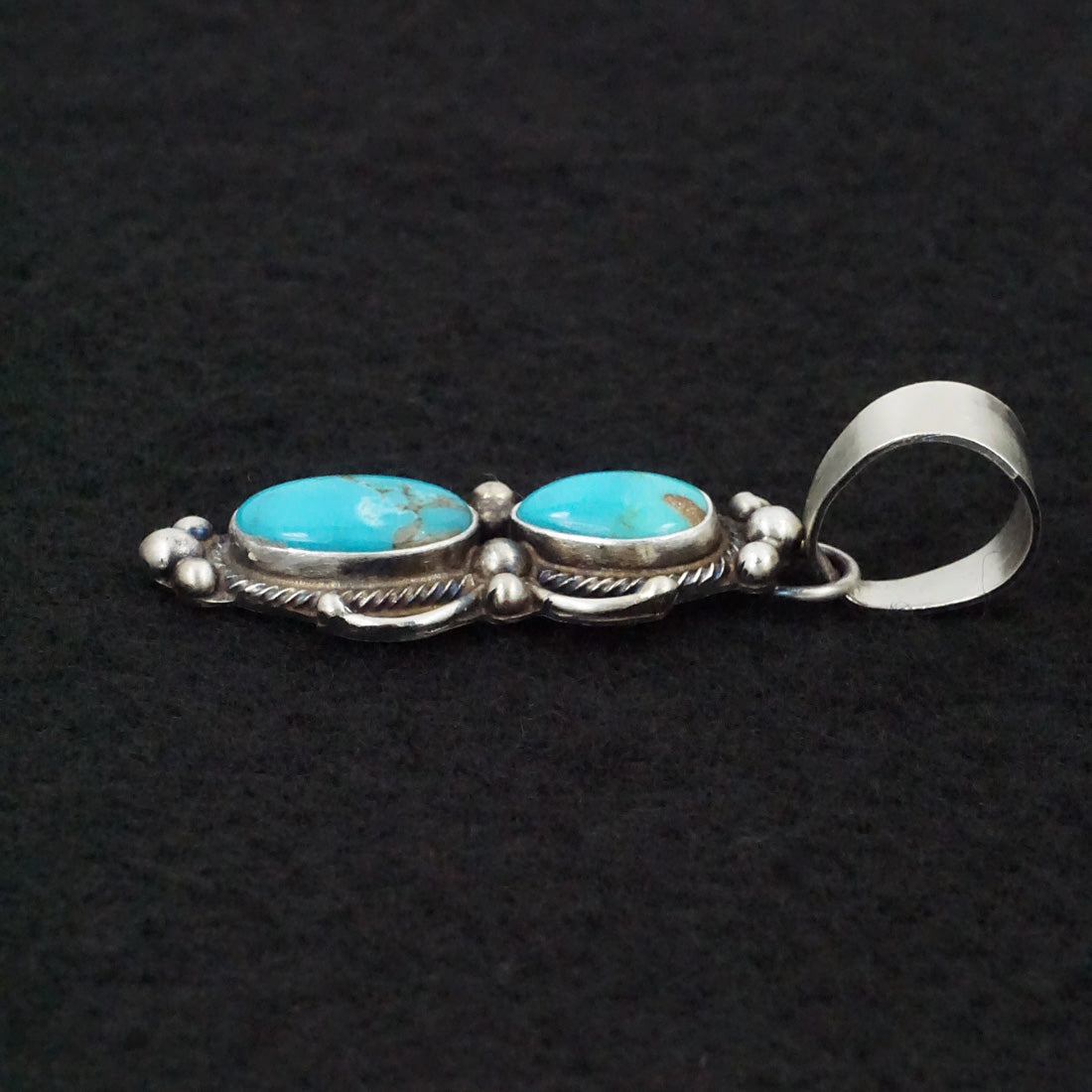 Kathleen Livingston Turquoise & Sterling Silver Pendant