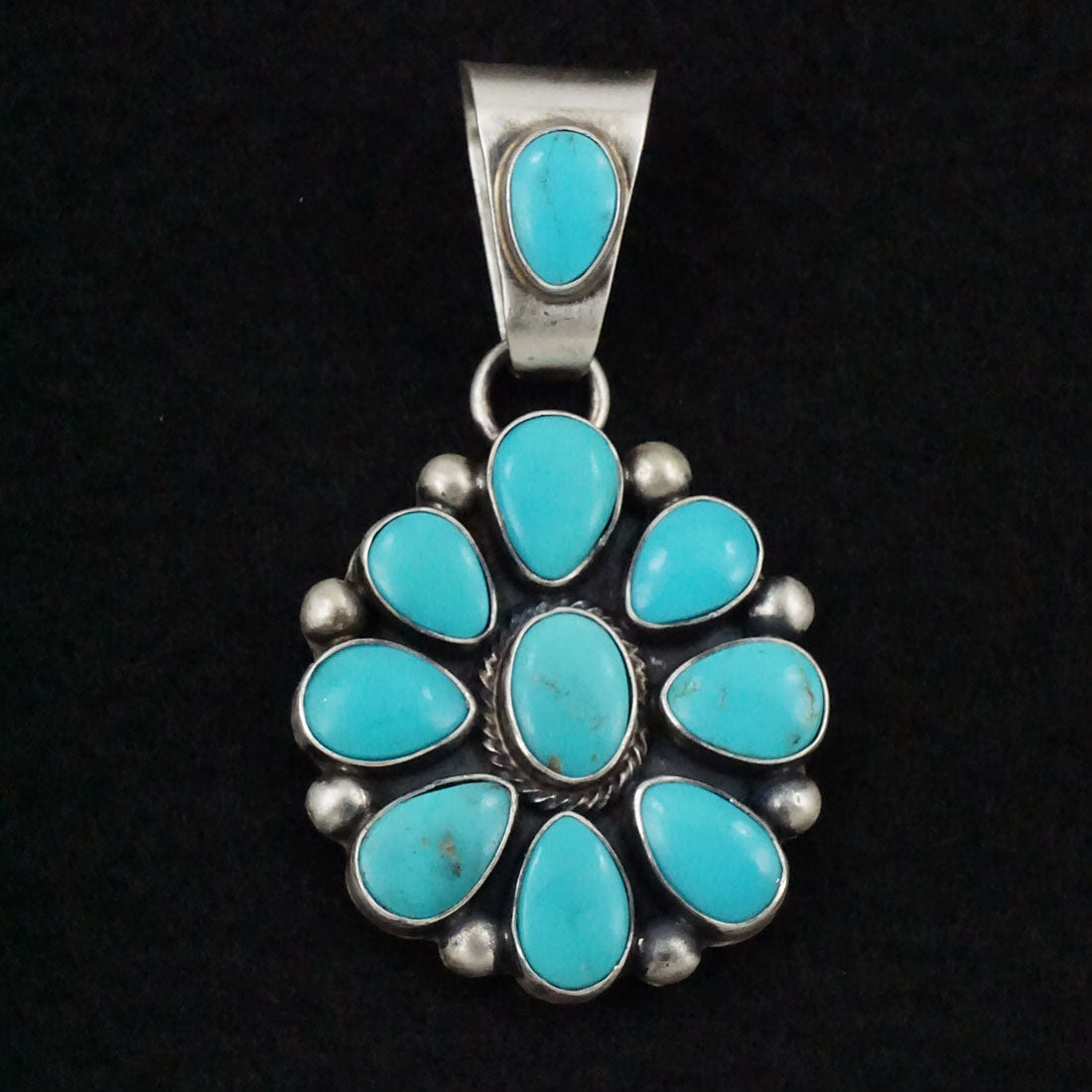 Kathleen Livingston Turquoise & Sterling Silver Pendant