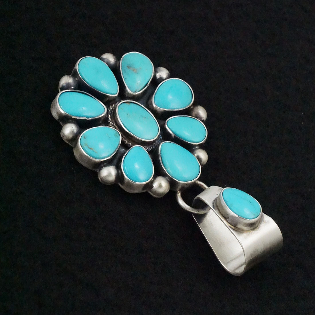 Kathleen Livingston Turquoise & Sterling Silver Pendant