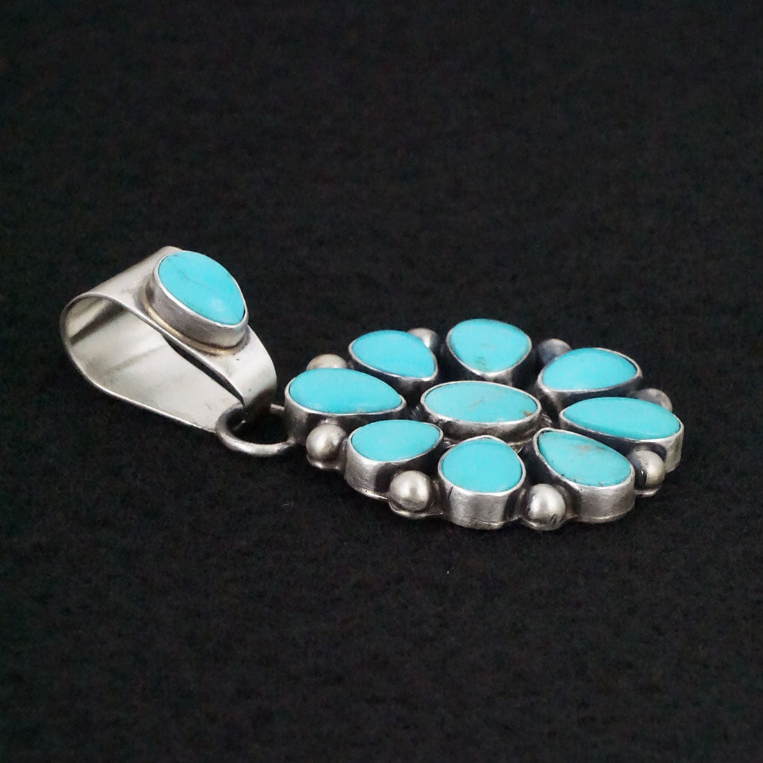 Kathleen Livingston Turquoise & Sterling Silver Pendant