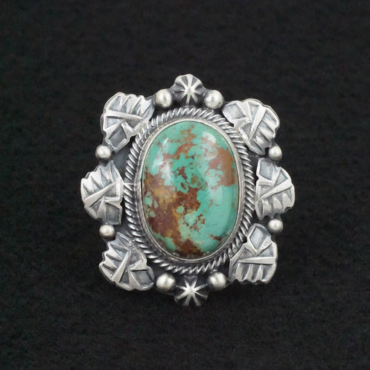 Randy Boyd Turquoise & Sterling Silver Ring Size 6.5
