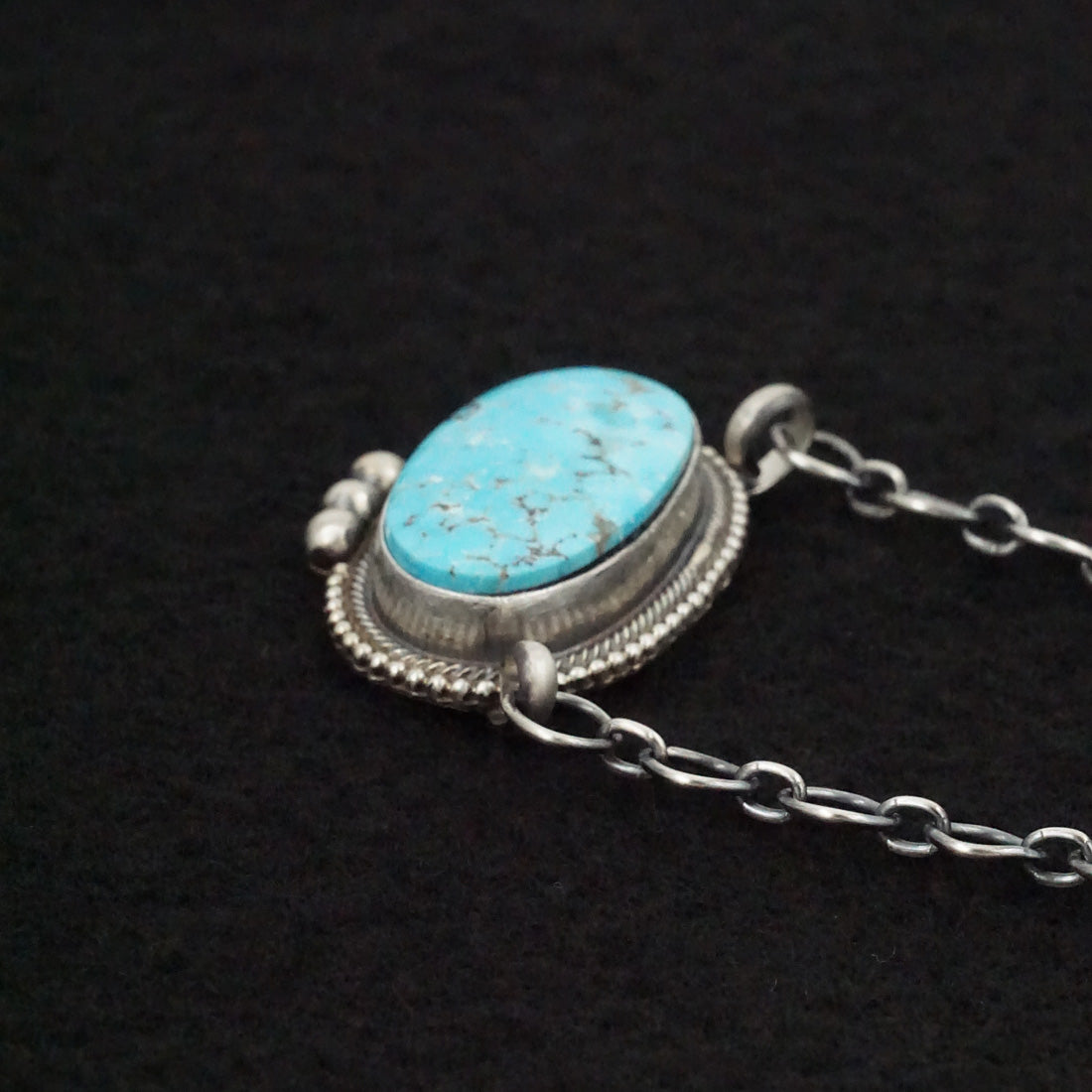 Kathleen Livingston Turquoise & Sterling Silver Necklace