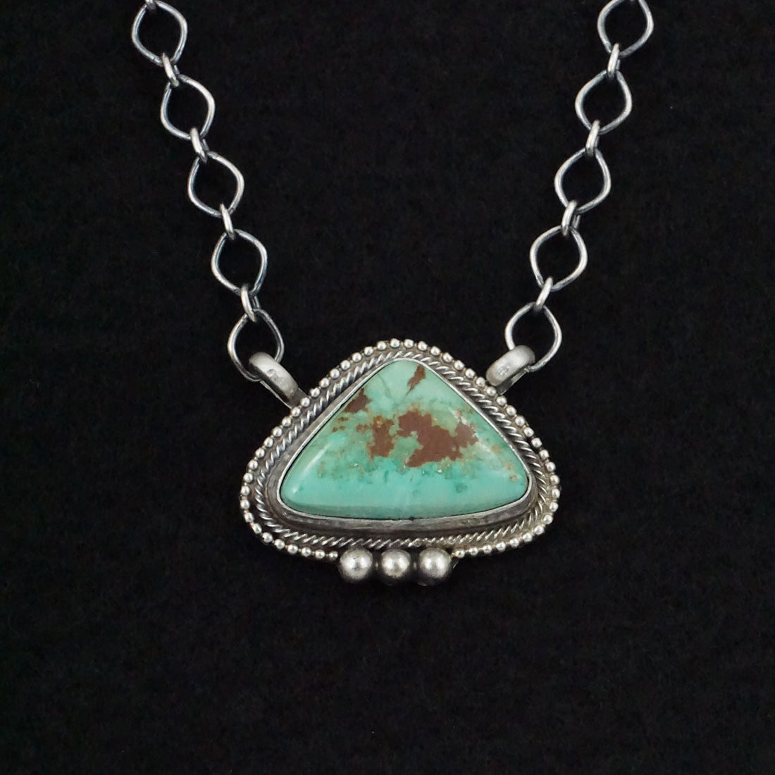 Kathleen Livingston Turquoise & Sterling Silver Necklace