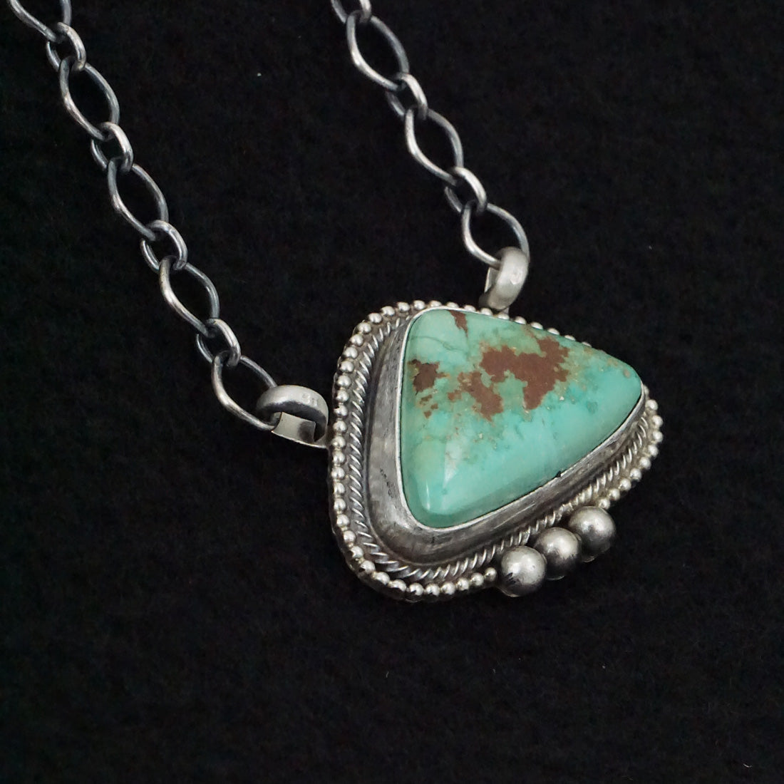 Kathleen Livingston Turquoise & Sterling Silver Necklace