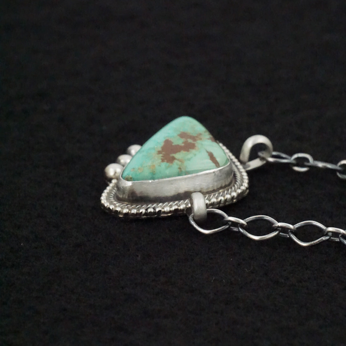 Kathleen Livingston Turquoise & Sterling Silver Necklace