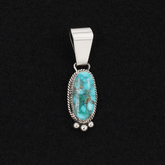 Rena Begay Turquoise & Sterling Silver Pendant
