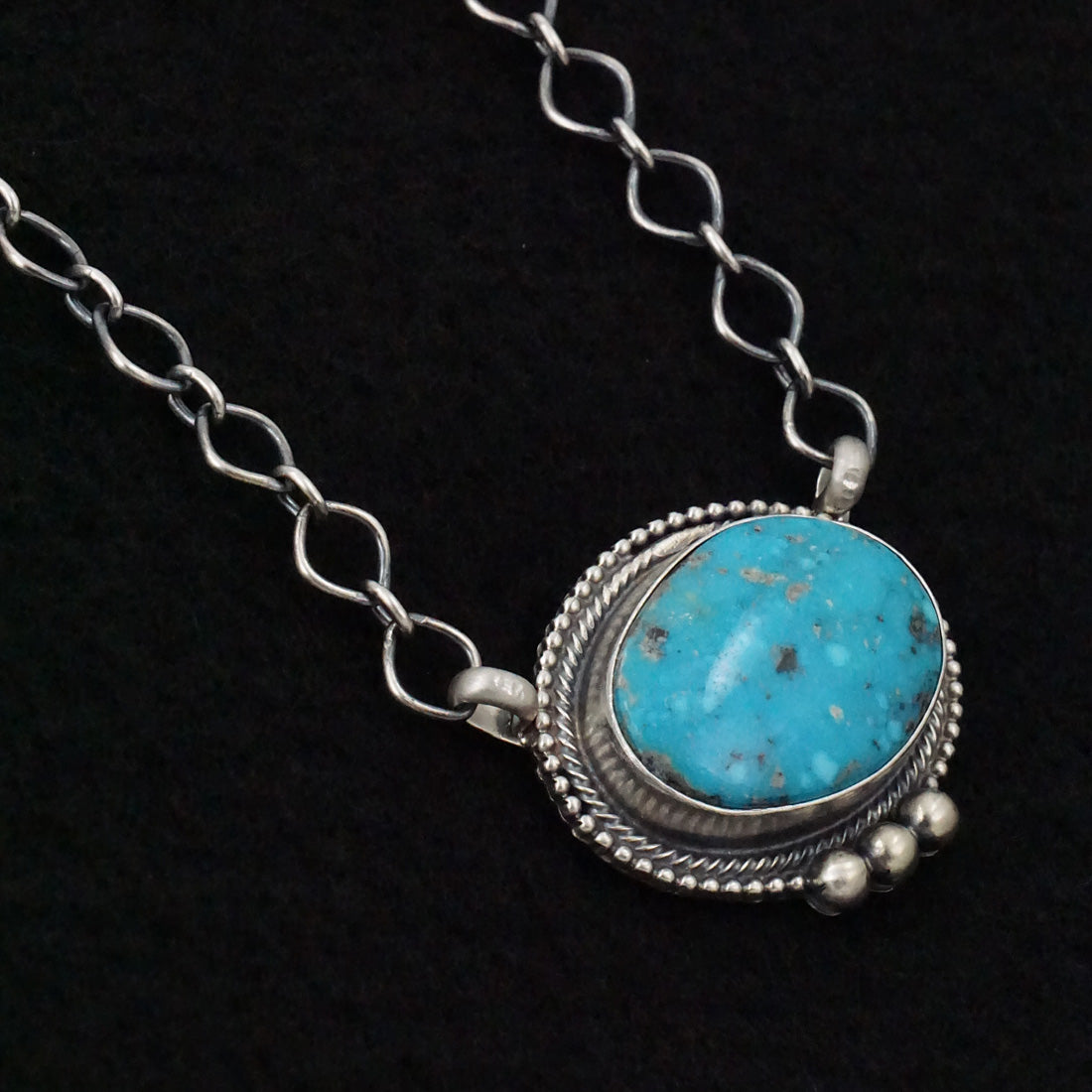 Kathleen Livingston Turquoise & Sterling Silver Necklace