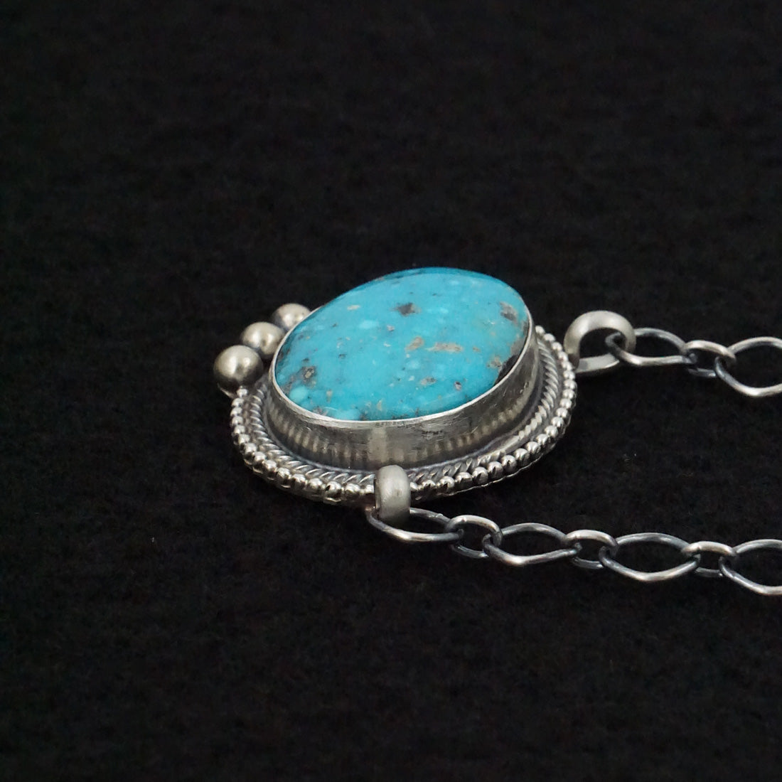 Kathleen Livingston Turquoise & Sterling Silver Necklace