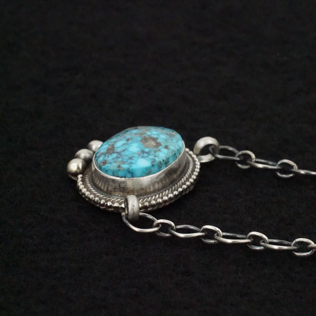 Kathleen Livingston Turquoise & Sterling Silver Necklace