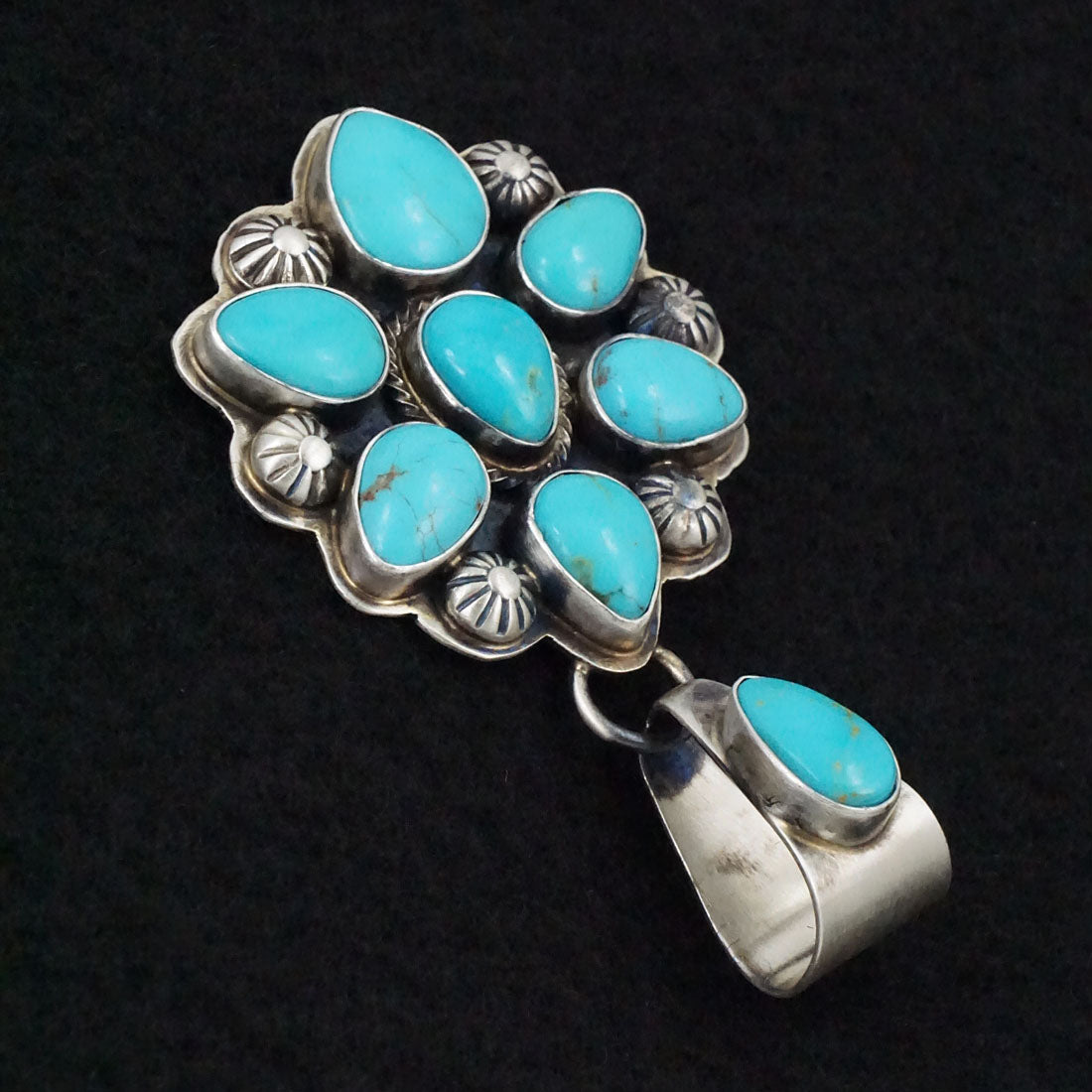 Kathleen Livingston Turquoise & Sterling Silver Pendant