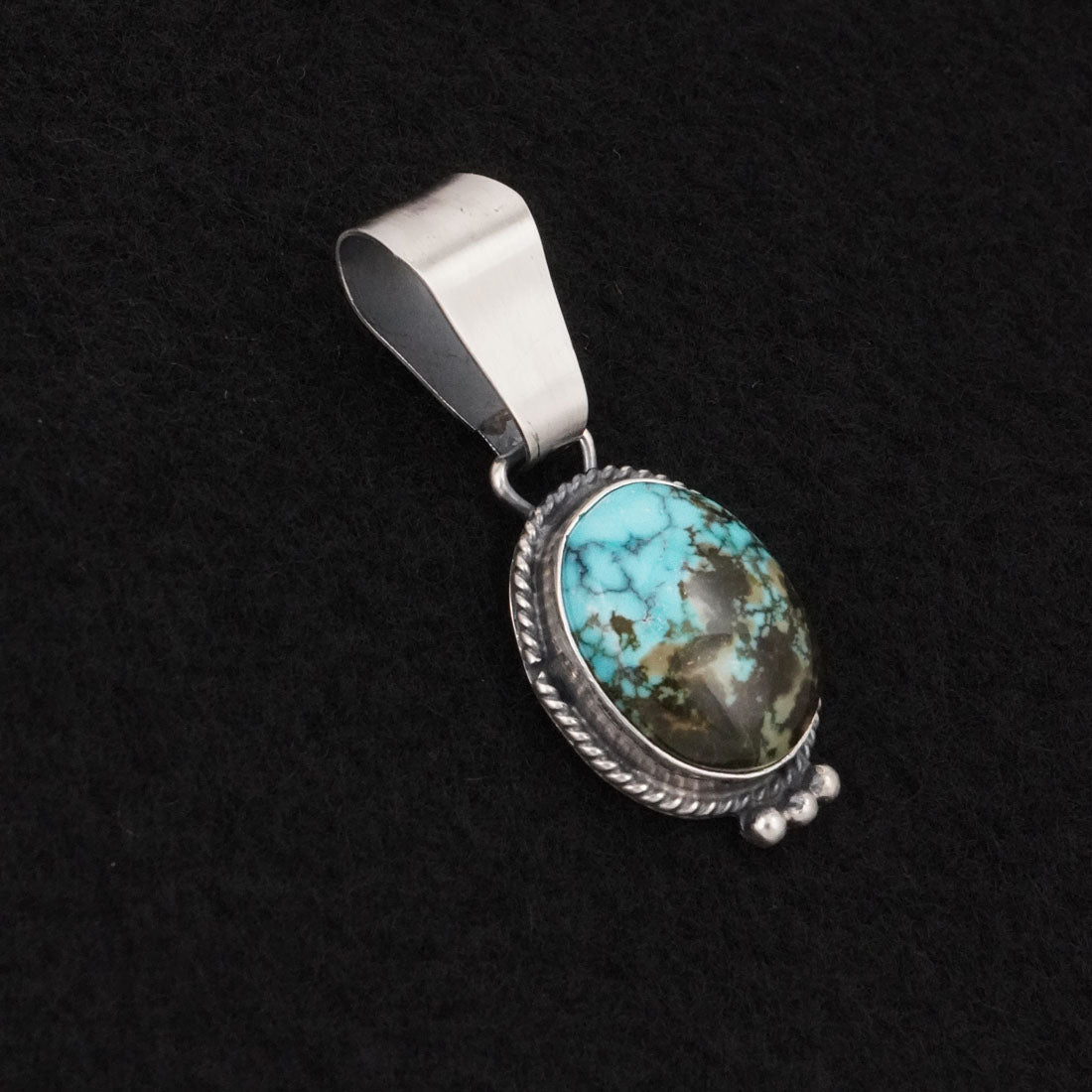 Rena Begay Turquoise & Sterling Silver Pendant