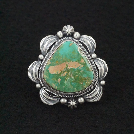 Randy Boyd Turquoise & Sterling Silver Ring Size 6.5