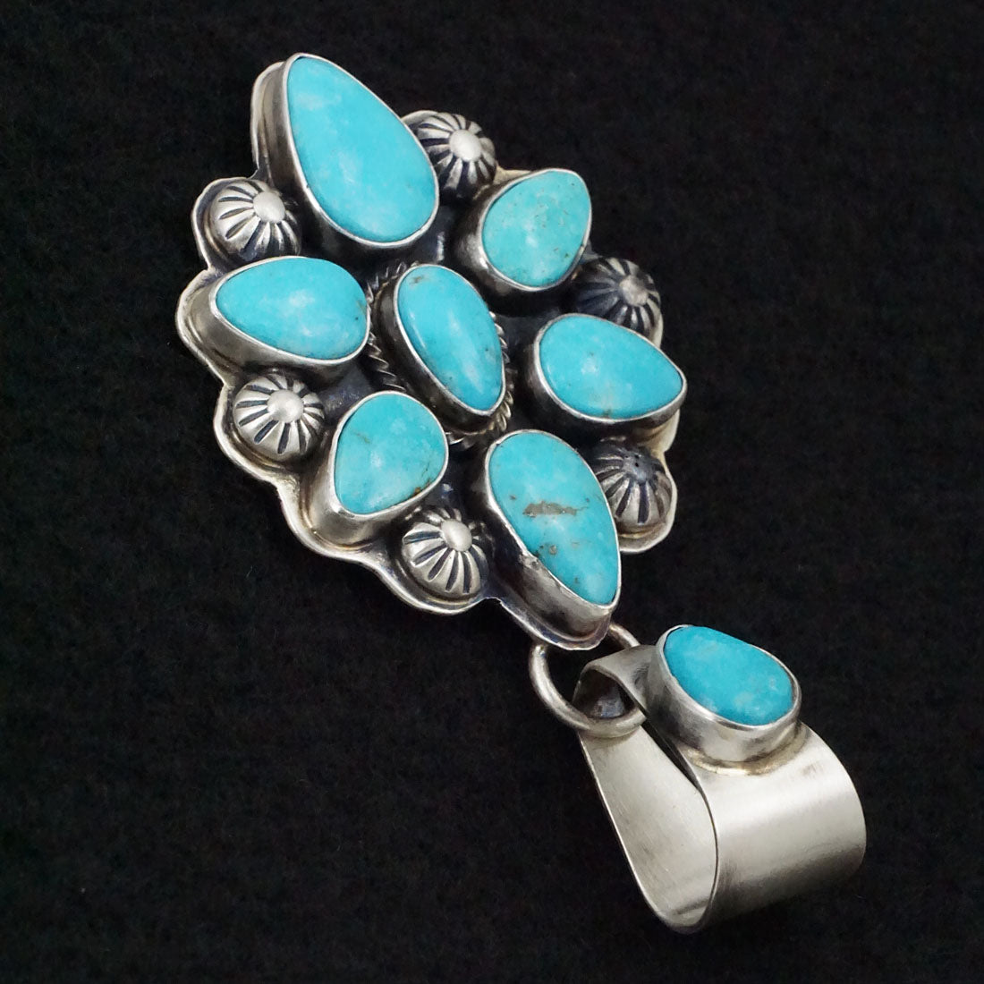 Kathleen Livingston Turquoise & Sterling Silver Pendant