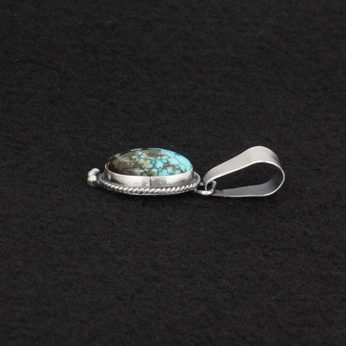 Rena Begay Turquoise & Sterling Silver Pendant