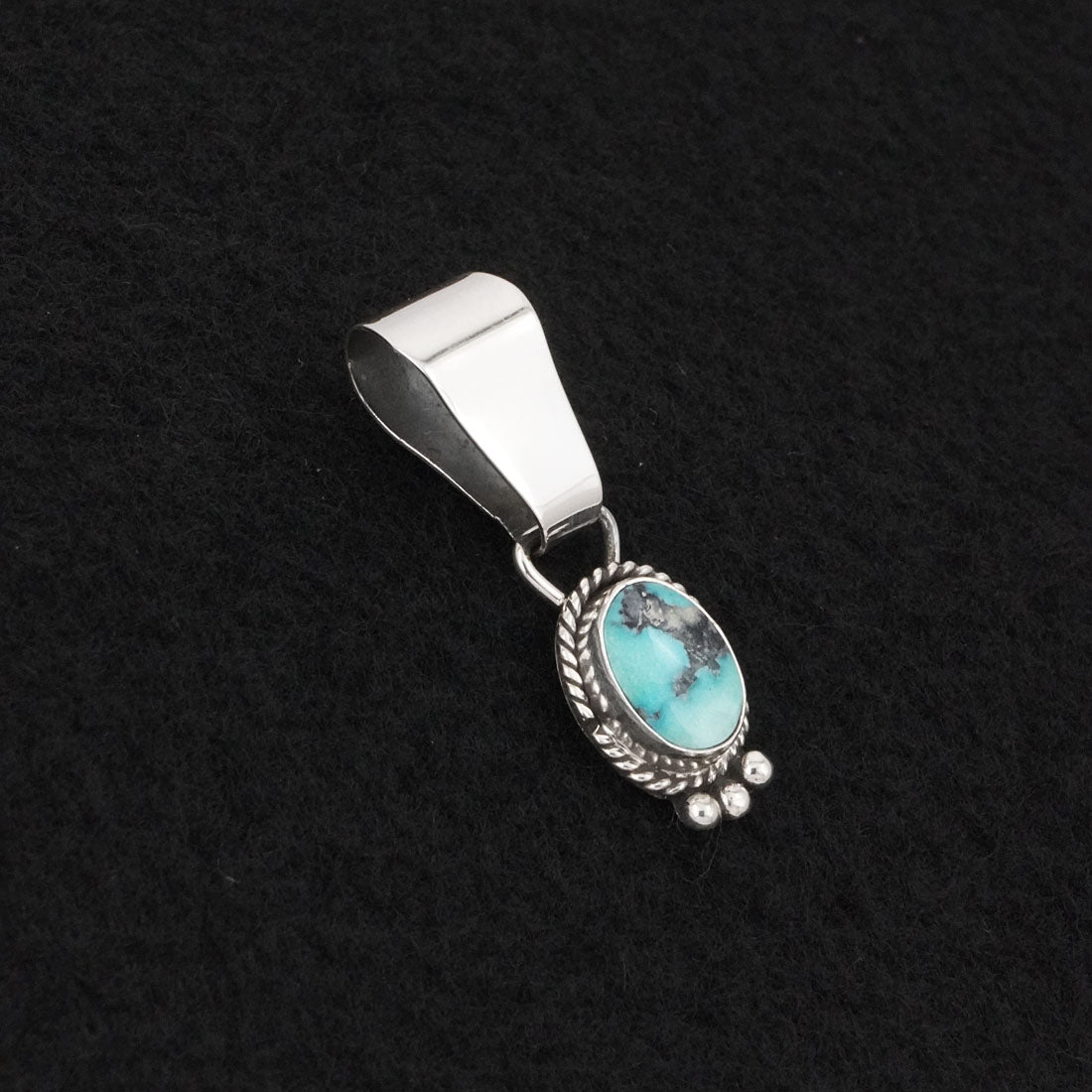 Rena Begay Turquoise & Sterling Silver Pendant