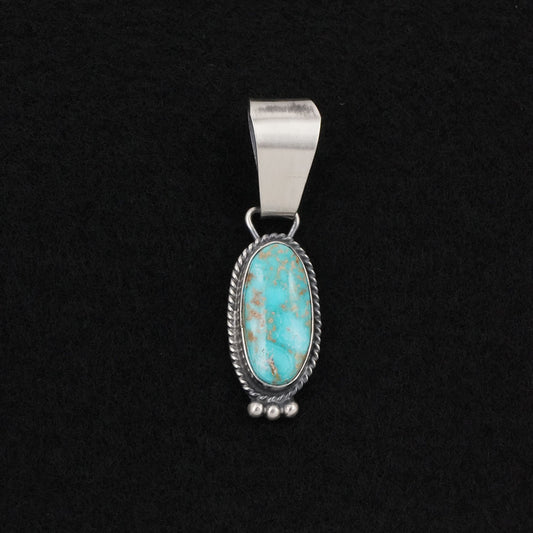 Rena Begay Turquoise & Sterling Silver Pendant