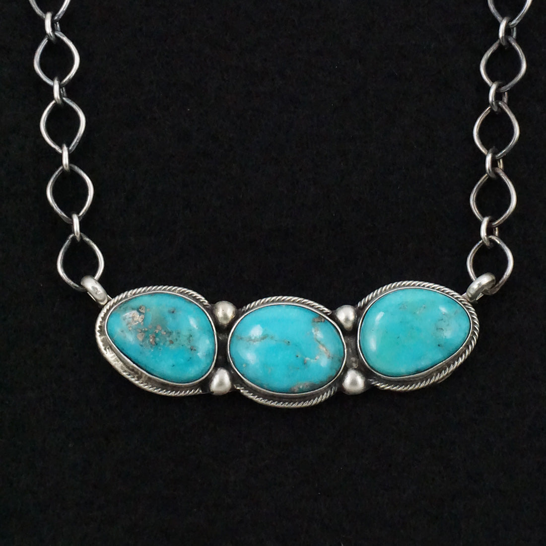 Kathleen Livingston Turquoise & Sterling Silver Necklace