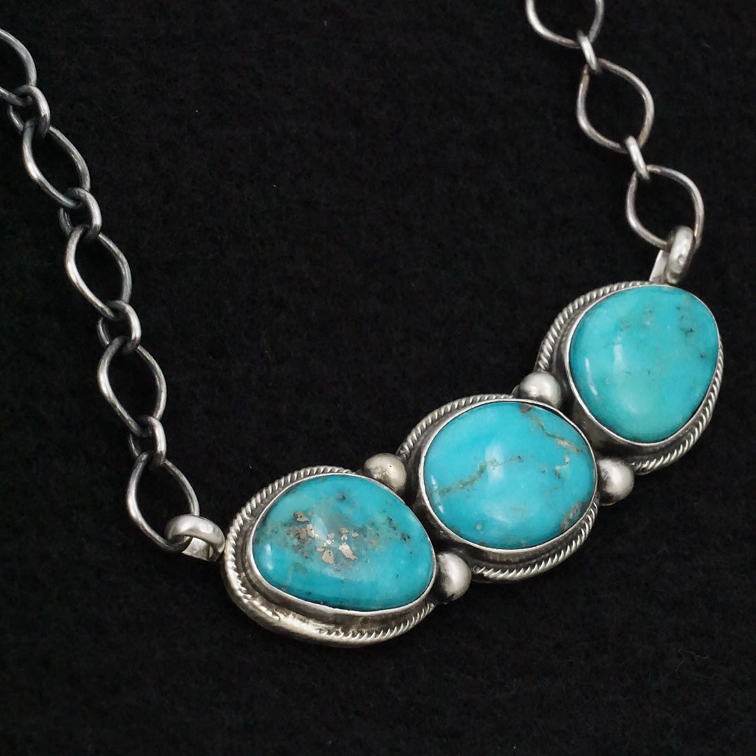 Kathleen Livingston Turquoise & Sterling Silver Necklace