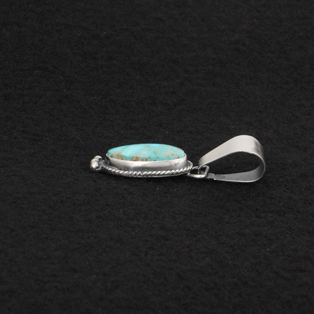 Rena Begay Turquoise & Sterling Silver Pendant