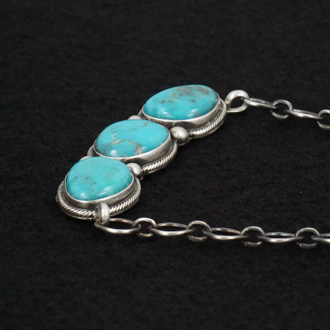 Kathleen Livingston Turquoise & Sterling Silver Necklace