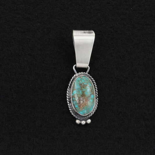 Rena Begay Turquoise & Sterling Silver Pendant