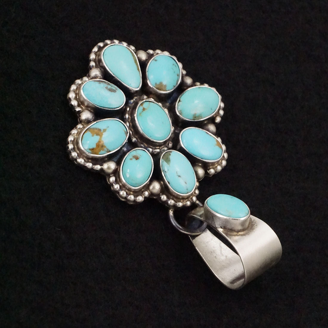 Kathleen Livingston Turquoise & Sterling Silver Pendant