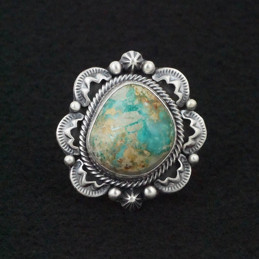 Randy Boyd Turquoise & Sterling Silver Ring Size 6.5
