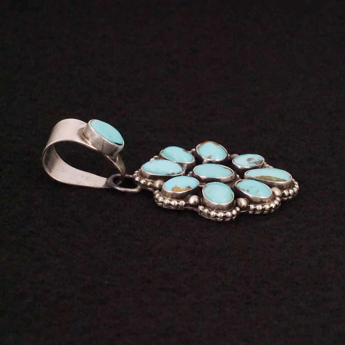 Kathleen Livingston Turquoise & Sterling Silver Pendant