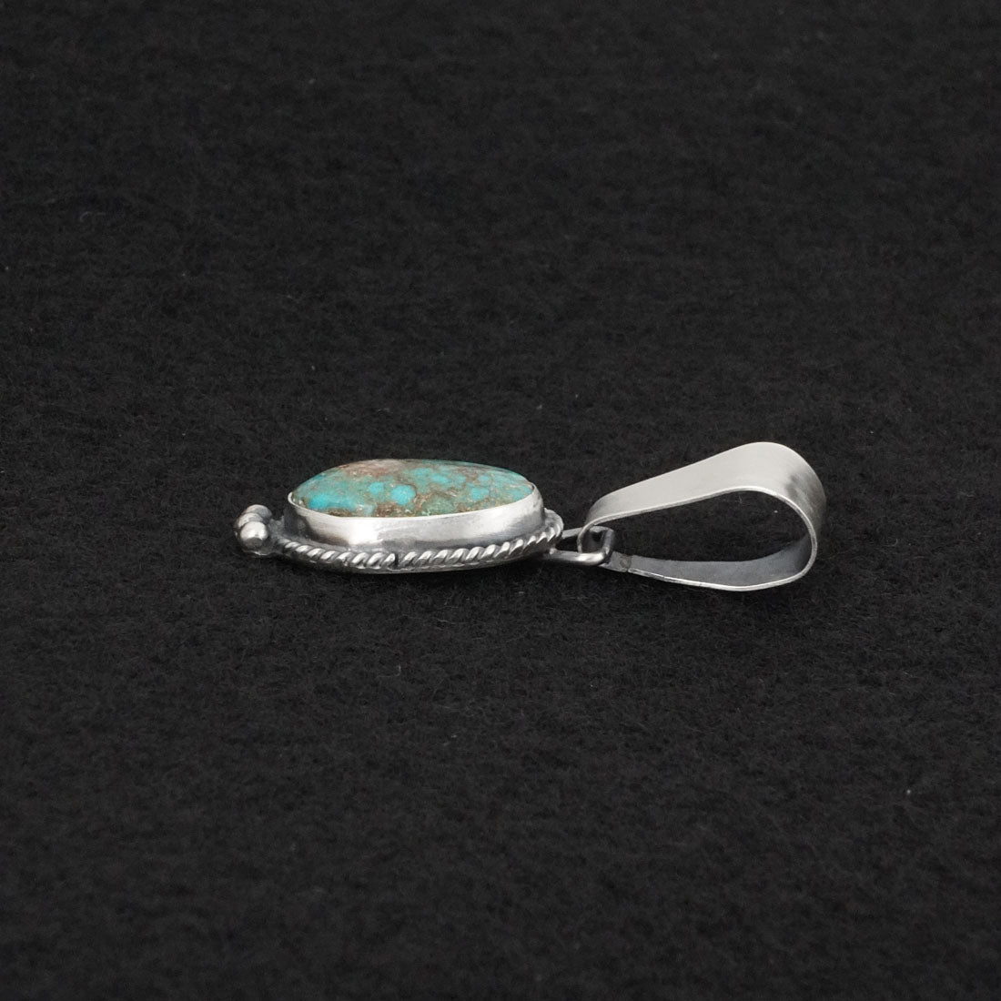 Rena Begay Turquoise & Sterling Silver Pendant