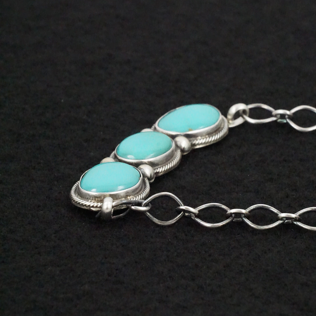 Kathleen Livingston Turquoise & Sterling Silver Necklace