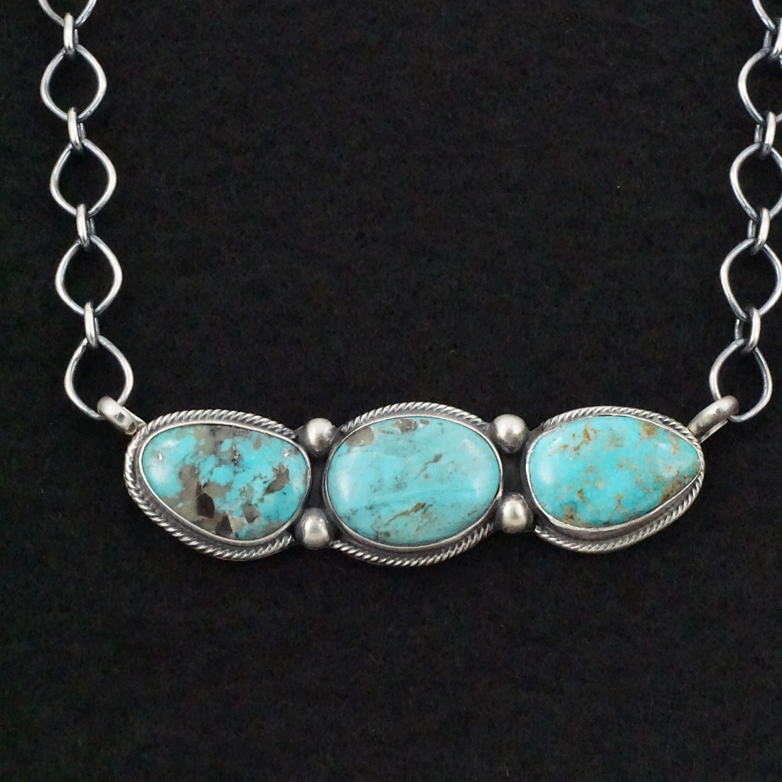 Kathleen Livingston Turquoise & Sterling Silver Necklace