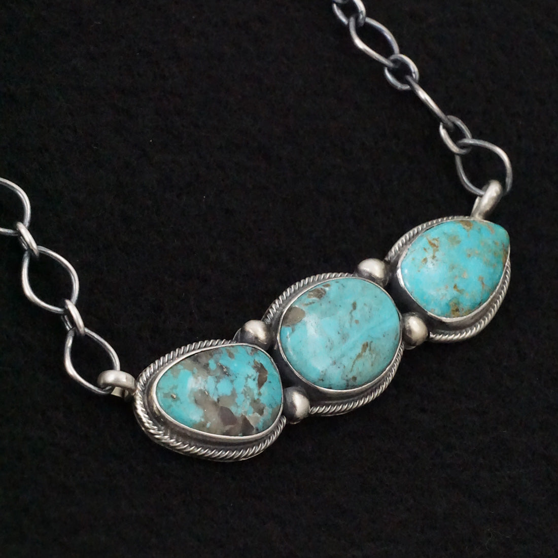 Kathleen Livingston Turquoise & Sterling Silver Necklace