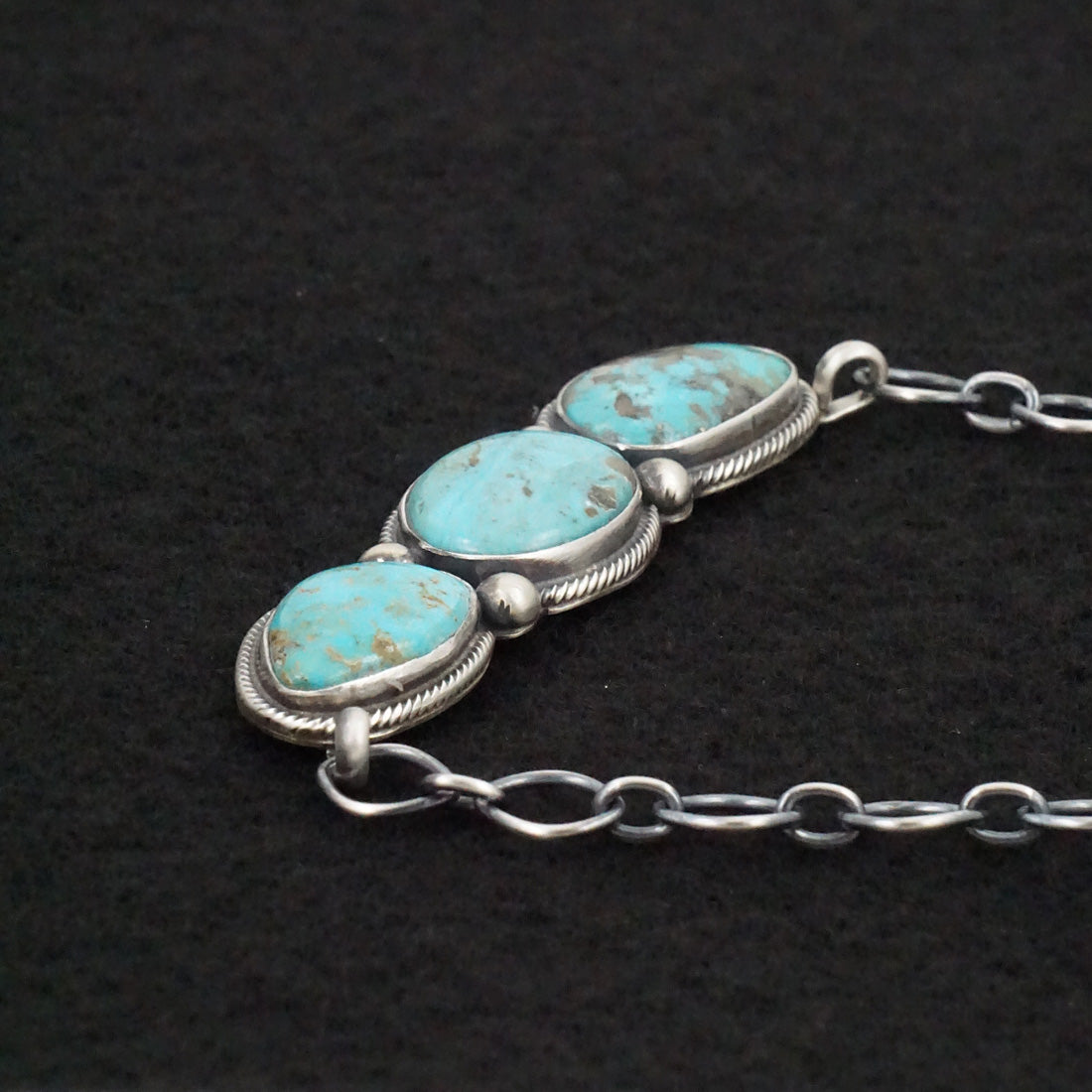 Kathleen Livingston Turquoise & Sterling Silver Necklace