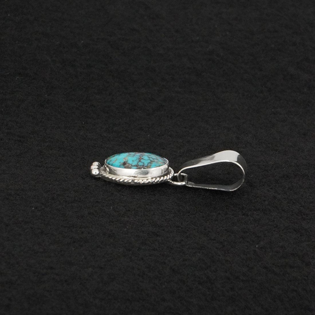 Rena Begay Turquoise & Sterling Silver Pendant