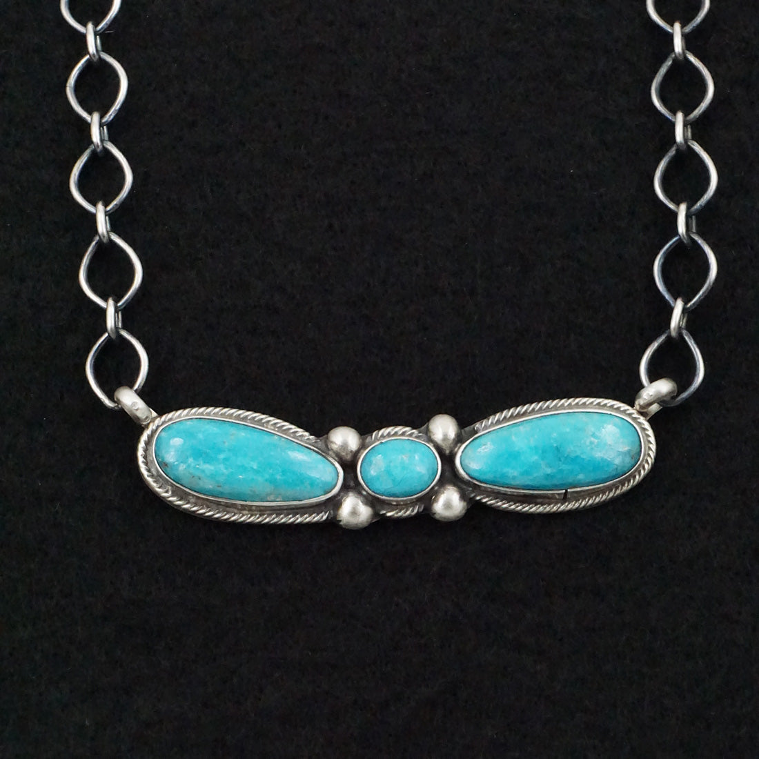 Kathleen Livingston Turquoise & Sterling Silver Necklace