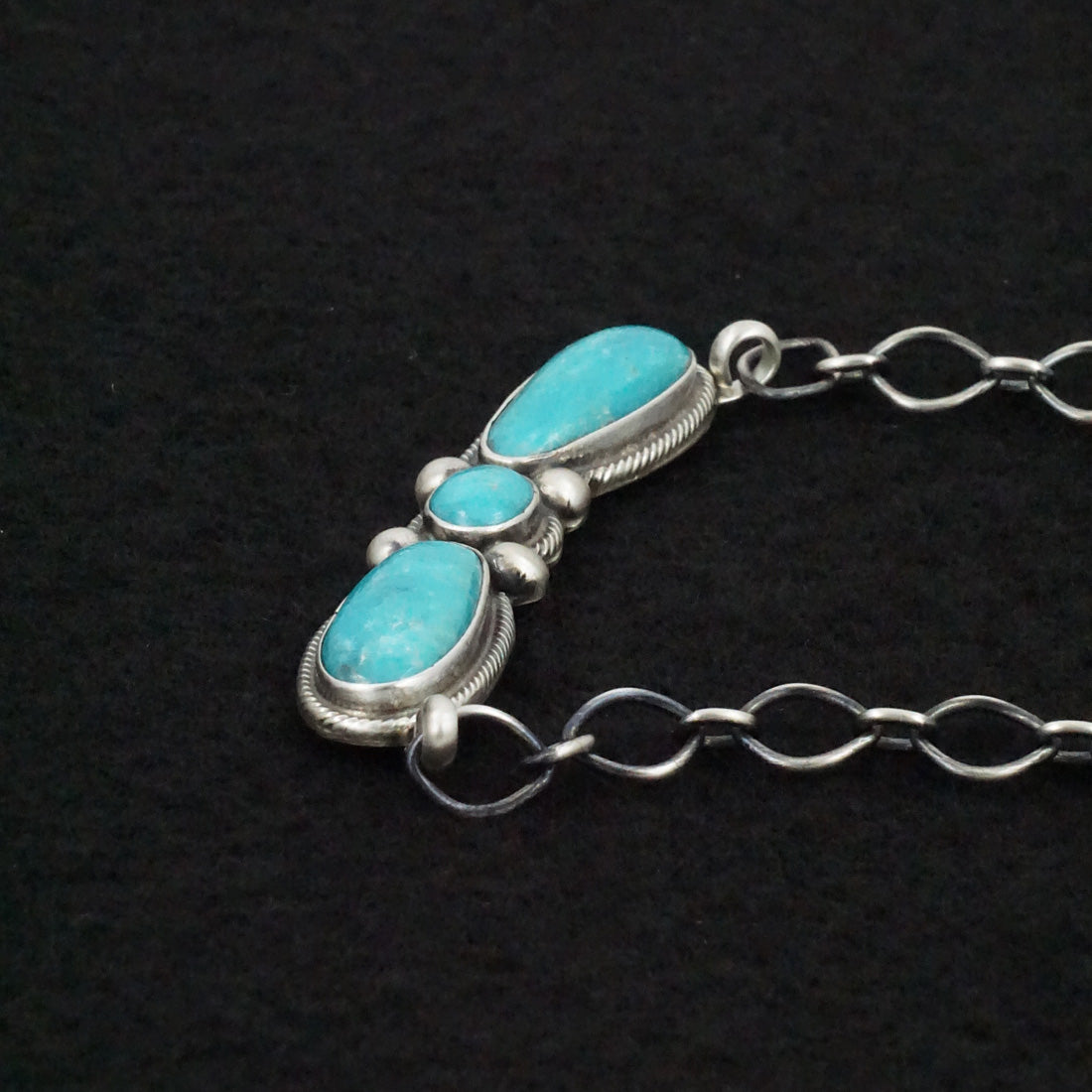 Kathleen Livingston Turquoise & Sterling Silver Necklace