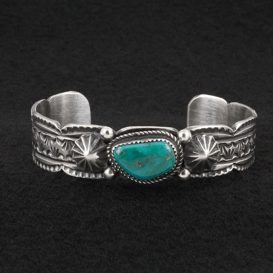 Tillie Jon Turquoise & Sterling Silver Bracelet