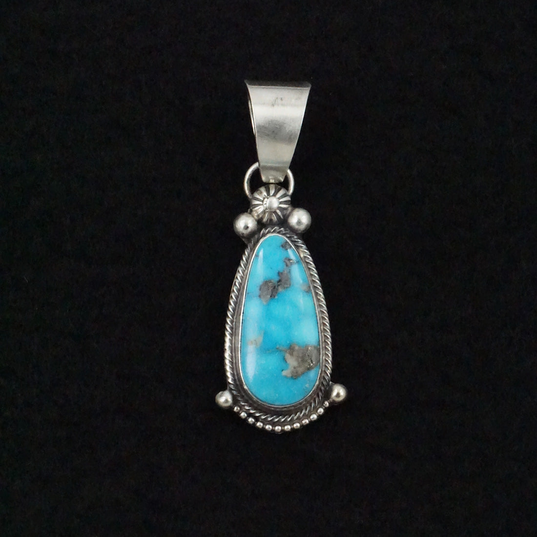 Kathleen Livingston Turquoise & Sterling Silver Pendant