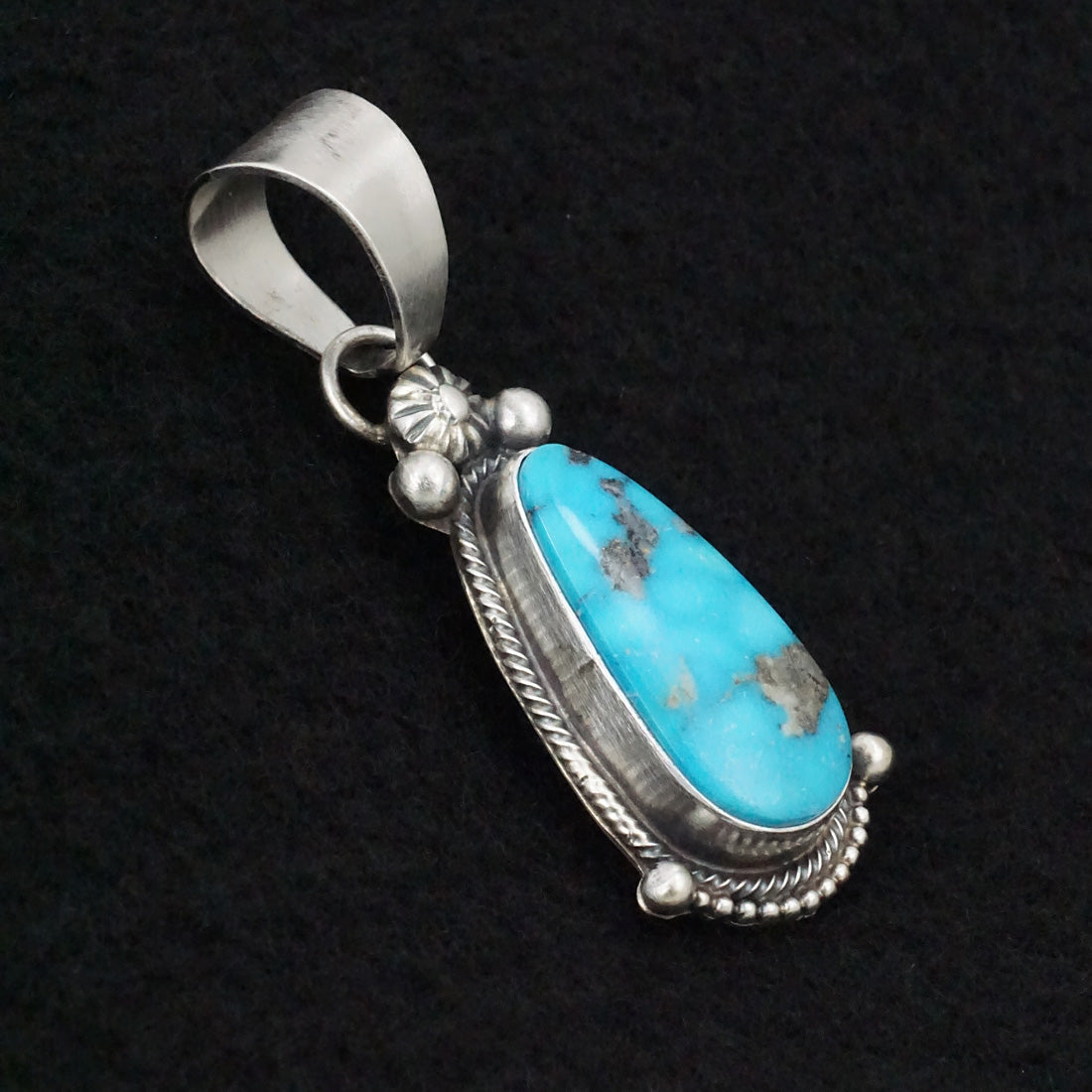 Kathleen Livingston Turquoise & Sterling Silver Pendant