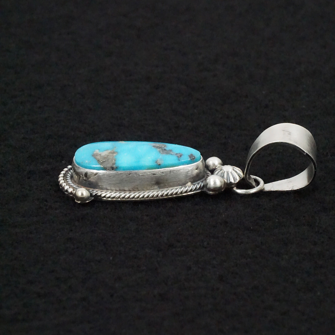 Kathleen Livingston Turquoise & Sterling Silver Pendant