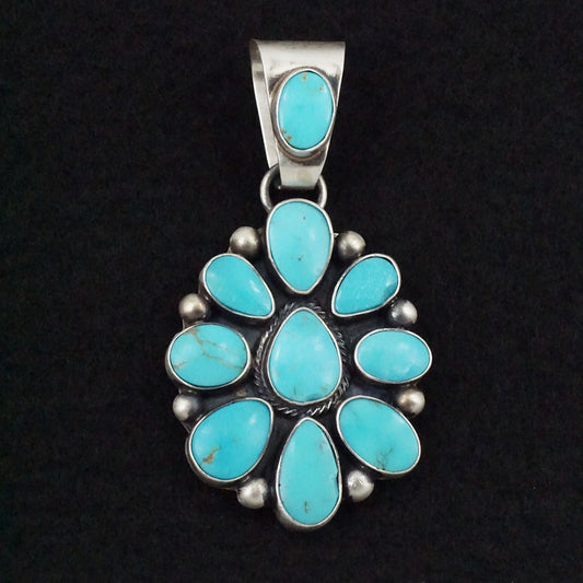 Kathleen Livingston Turquoise & Sterling Silver Pendant