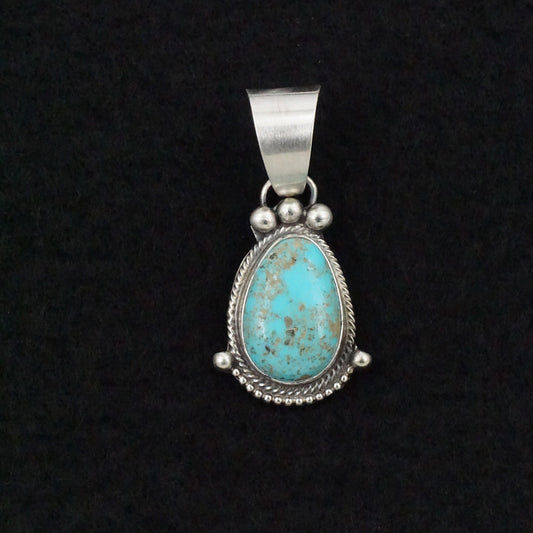 Kathleen Livingston Turquoise & Sterling Silver Pendant