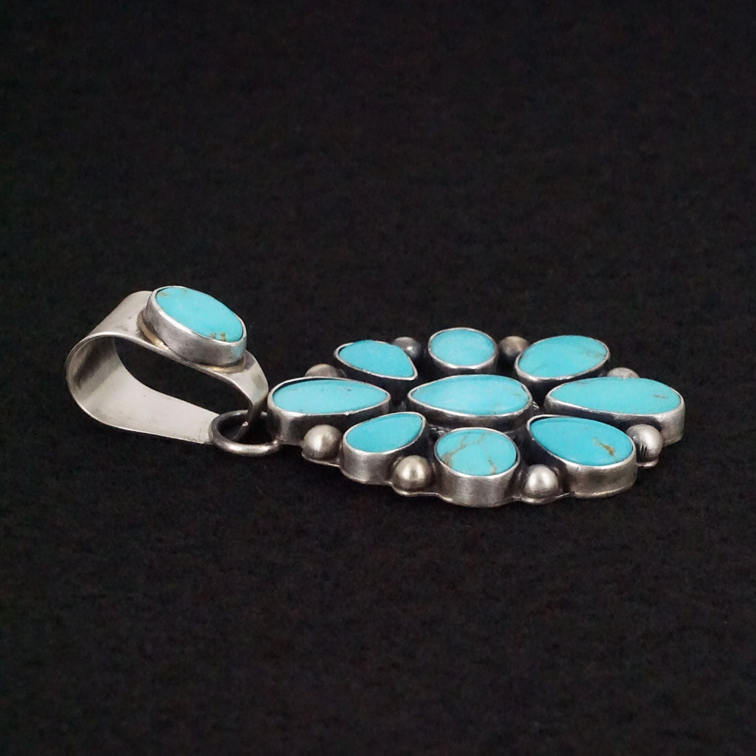 Kathleen Livingston Turquoise & Sterling Silver Pendant