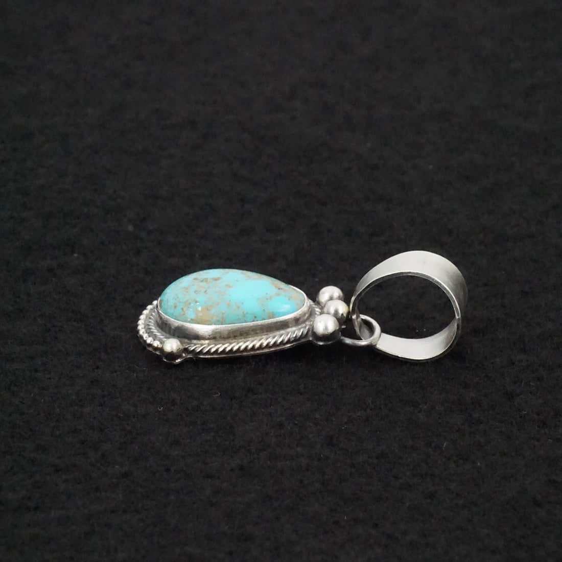 Kathleen Livingston Turquoise & Sterling Silver Pendant