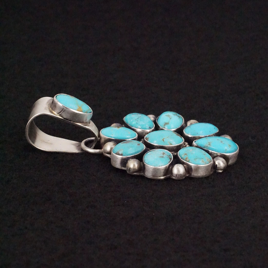 Kathleen Livingston Turquoise & Sterling Silver Pendant