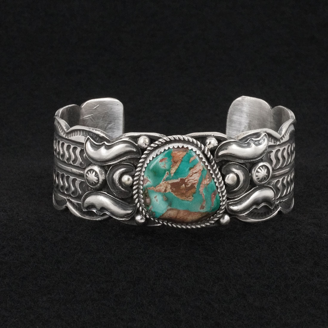 Tillie Jon Turquoise & Sterling Silver Bracelet