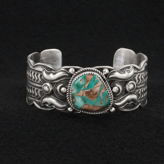 Tillie Jon Turquoise & Sterling Silver Bracelet