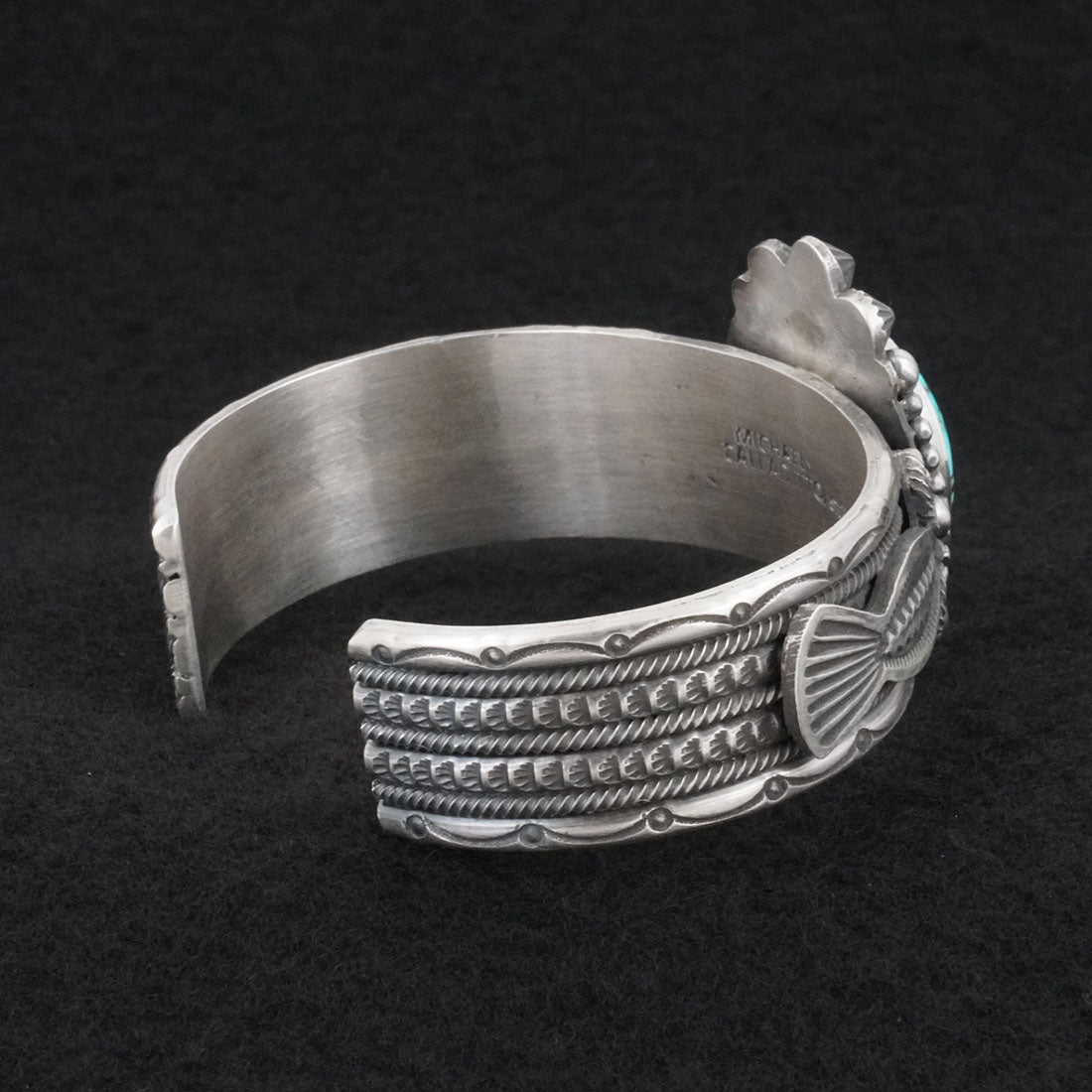 Michael Calladitto Turquoise & Sterling Silver Bracelet